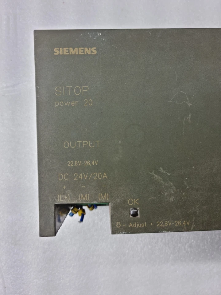 SIEMENS SITOP POWER20 6EP 1436-2BA00 POWER SUPPLY MADE-ROMANIA